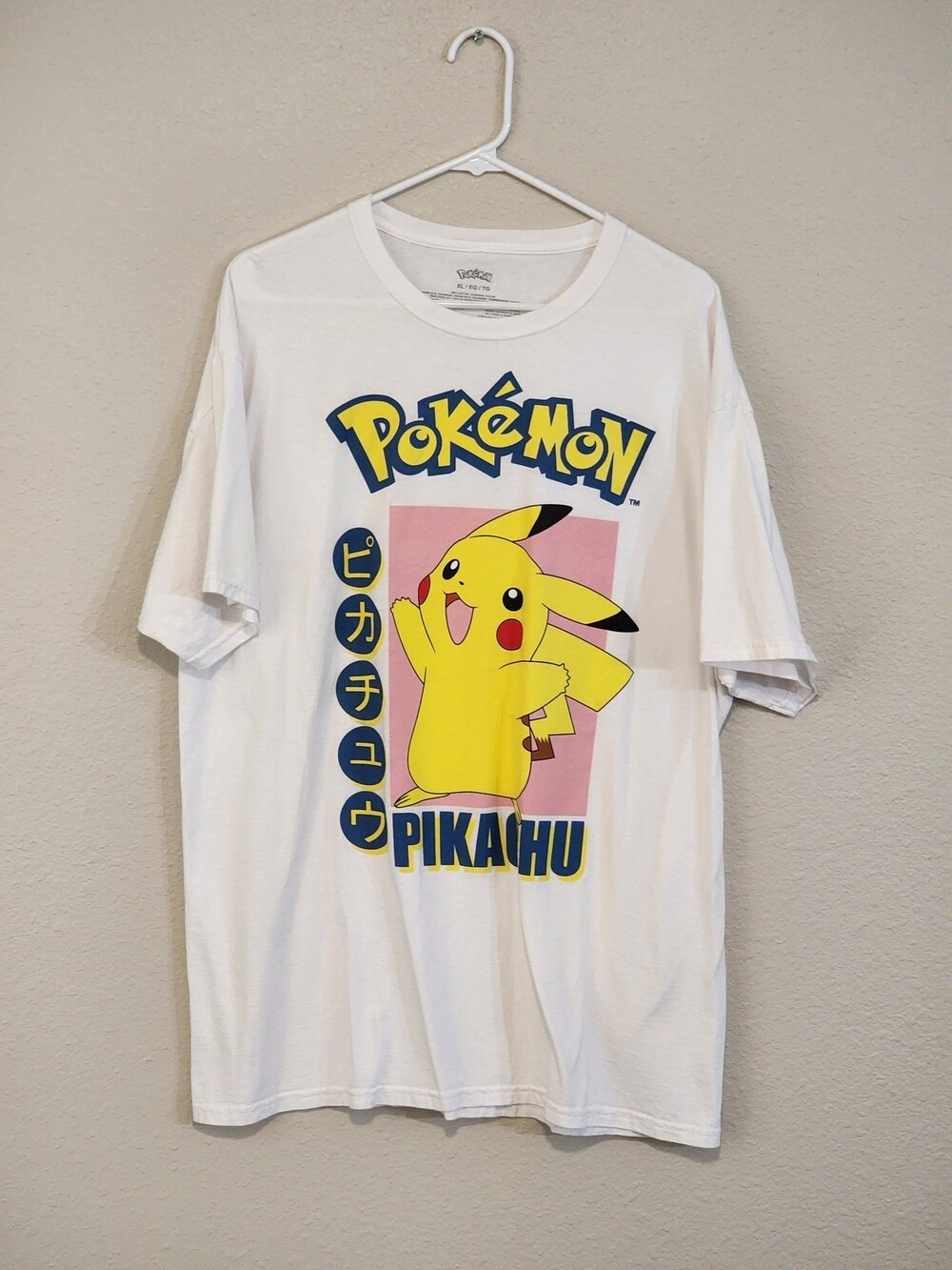 Pokemon T-shirt, Pikachu, Size - XL